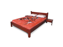 Полуторная кровать Гармония сосна 140х200