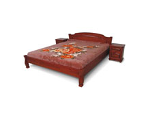 Кровать Кантри плюс 140х200 с подъемным механизмом ясень