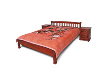 Полуторная кровать Симфония сосна 140х200