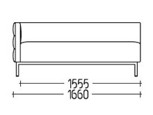 Диван "Тетра-секция-3" DLS
