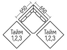 Диван Тайм-угол DLS
