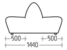 Диван Тодди-дабл DLS