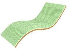 Топпер Green Kokos Take&Go Bamboo - 70x190 см