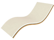 Топпер Ultra Kokos Take&Go Bamboo - 70x190 см