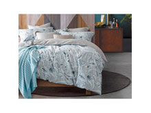 Двуспальное печатное постельное белье Arya Pervina 200х220