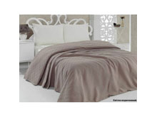 Покрывало Arya 160х240 темно-коричневое Dama