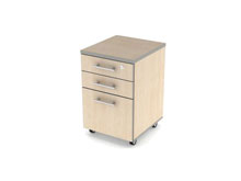 Тумба мобильная с файловым ящиком 45х50х70