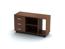 Тумба вспомогательная 110х42х62 (25/18)