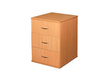 Тумбочка с тремя ящиками