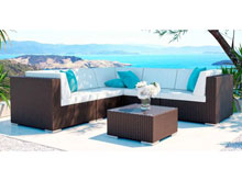 Комплект мебели из искусственного ротанга LOUNGE S