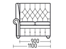 Диван Вильямс-Секция 2 DLS