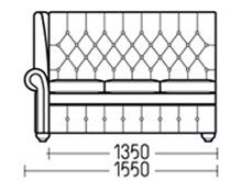 Диван Вильямс-Секция 3 DLS