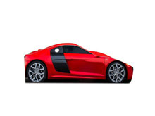 Кровать Ауди 70х140