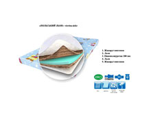 Ортопедический матрас Viorina Польский лен 90х160