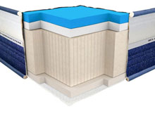 Ортопедический матрас ViscoGel Dual Comfort 140х200