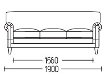 Диван "Вивальди-3" DLS