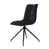 Weldon стул чёрный на чёрных ножках