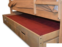 Вставная односпальная кровать 70х180