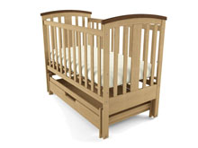 Детская кроватка Mia с маятниковым механизмом